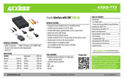 Axxess AXDIS-TY3 Manual De Instrucciones