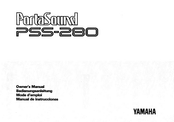 Yamaha PortaSound PSS-280 Manual De Instrucciones