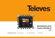 Televes NevoSwitch dCSS 5x5 Manual De Usuario