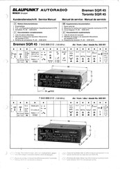 Bosch Blaupunkt Bremen SQR 45 Manual De Servicio