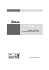 Getac F110 Guia De Funcionamiento