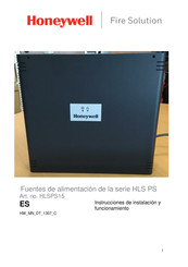 Honeywell HLSPS15 Instrucciones De Instalación Y Funcionamiento