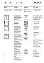 Dungs GW A4 Serie Instrucciones De Servicio Y De Montaje