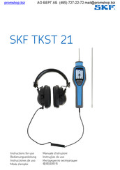 SKF TKST 21 Instrucciones De Uso