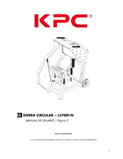 KPC LS700T-N Manual De Usuario