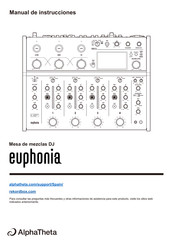 AlphaTheta euphonia Manual De Instrucciones