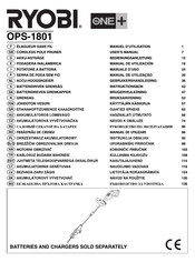 Ryobi ONE+ OPS-1801 Manual De Utilización