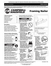 Campbell Hausfeld JB3495 Manual De Instrucciones