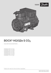 Danfoss BOCK HGX12e S CO2 Serie Guia De Funcionamiento