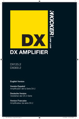 Kicker DX 2 Serie Manual Del Propietário