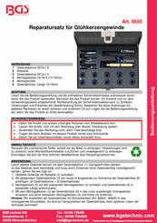 Bgs Technic 8650 Manual De Instrucciones
