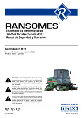 Ransomes LGTT003 Manual De Seguridad Y Operacion