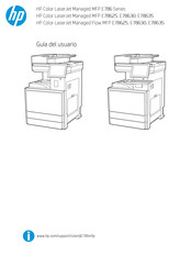 HP Color LaserJet Managed Flow E78630 Guia Del Usuario