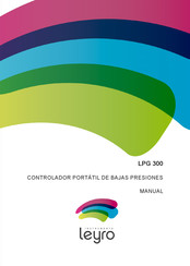 LEYRO LPG 300 Manual Del Usuario