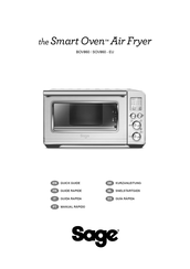 Sage the Smart Oven Air Fryer Guía Rápida