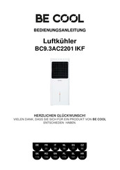 Be Cool BC9.3AC2201 IKF Instrucciones De Uso