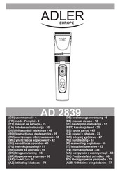 Adler europe AD 2839 Manual De Uso