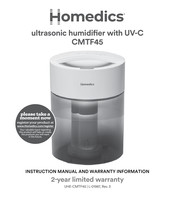 HoMedics CMTF45 Manual De Instrucciones E Información Sobre La Garantia