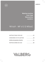 Valberg WF 612 D W566C Instrucciones De Uso