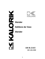 Kalorik USK BL 4 Manual De Instrucciones