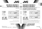 JVC KD-R311 Manual De Instrucciones