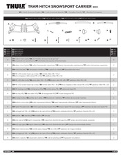 Thule TRAM 903300 Manual Del Usuario