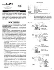 Little Giant SP33V Manual