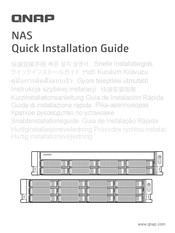 QNAP TS-883XU-RP-E2124-8G Guía De Instalación Rápida