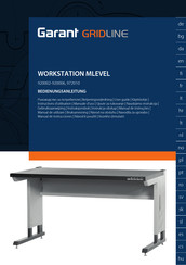 Garant GRIDLINE MLEVEL 972010 Manual De Instrucciones