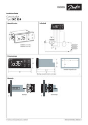 Danfoss EKC 224 Guia De Instalacion