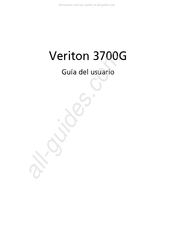 Acer Veriton 3700G Guia Del Usuario