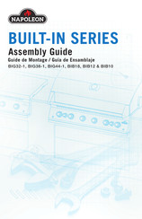 Napoleon BUILT-IN BIG32RBPSS-1 Guía De Ensamblaje