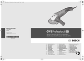 Bosch GWS Professional 18-125 SPL Manual Original
