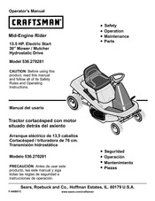 Craftsman 536.270281 Manual Del Operador