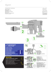 Dyson DC 34 Manual De Funcionamiento