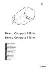 SOMFY Dexxo Compact 600 io Manual De Usuario