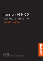 Lenovo FLEX 3-1580 Guia Del Usuario