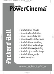 Packard Bell CyberLink PowerCinema Guia De Instalacion