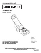 Craftsman 12ABD32J799 Manual Del Operador