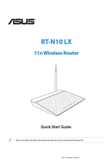 Asus RT-N10 LX Guia De Inicio Rapido