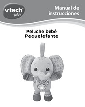 VTech Peluche bebe Pequelefante 566722 Manual De Instrucciones