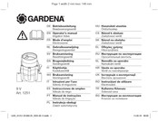 Gardena 9V Instrucciones De Empleo