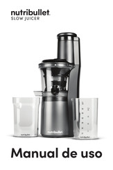 NUTRIBULLET NBJ500 Manual De Uso