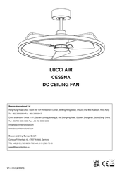 Beacon Lighting LUCCI AIR CESSNA Manual Del Usuario