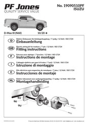 PF Jones 19090510PF Instrucciones De Montaje