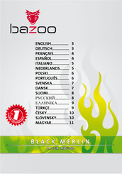 BAZOO Black Merlin Manual Del Usuario