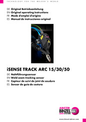 Abicor Binzel iSENSE TRACK ARC 30 Manual De Instrucciones Original