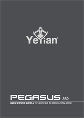 Yeyian PEGASUS 850 Manual Del Usuario