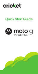 Motorola cricket moto g POWER 5G 2024 Guia De Inicio Rapido