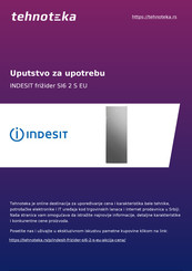 Indesit SI6 2 S Guía Rápida